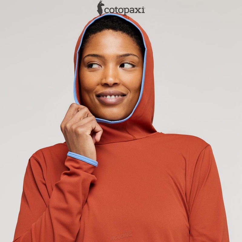 Cotopaxi Sombra Sun Hoodie Spice | OV43-Z9-JT