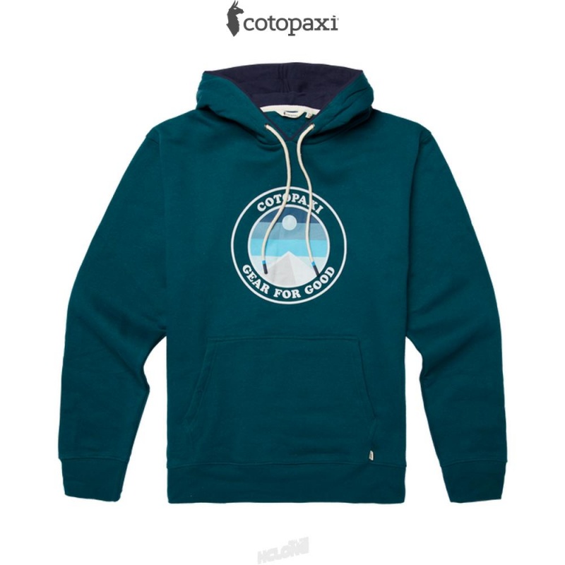 Cotopaxi Sunny Side Pullover Hoodie Deep Ocean | AT70-K6-WB