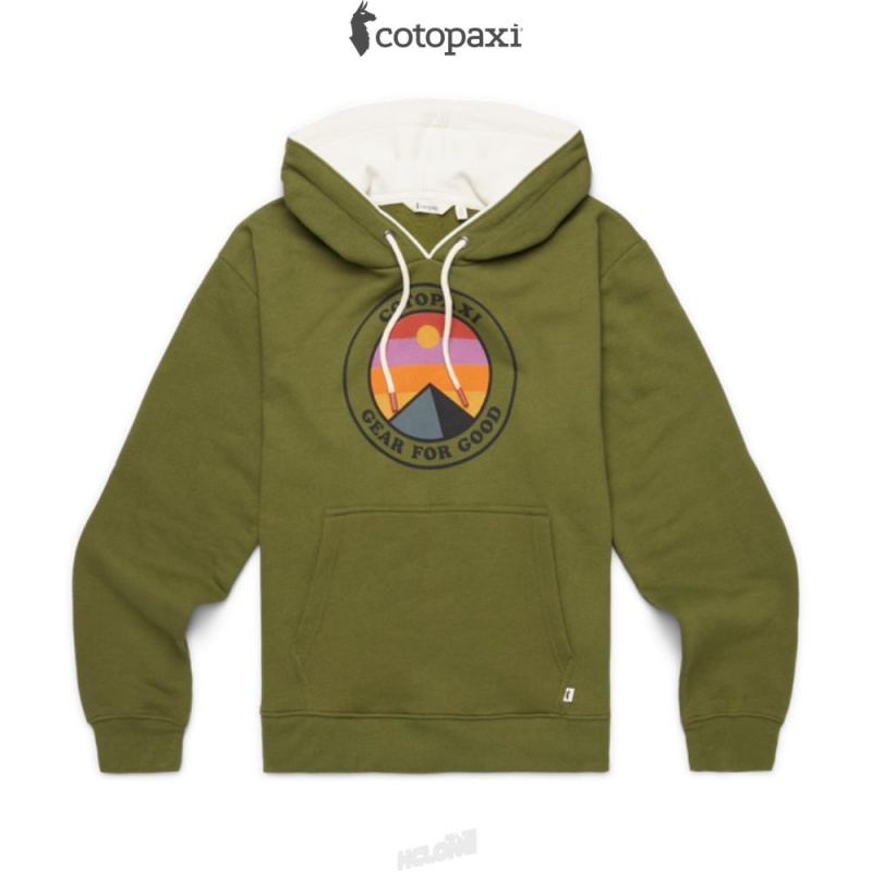 Cotopaxi Sunny Side Pullover Hoodie Pine | BZ47-Z2-RA