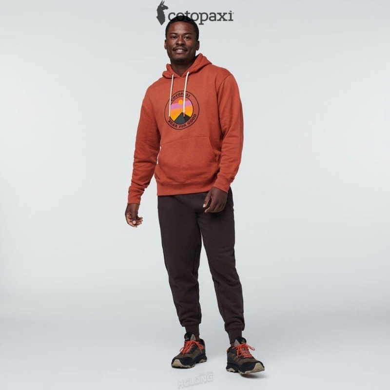 Cotopaxi Sunny Side Pullover Hoodie Spice | PU57-G0-OO