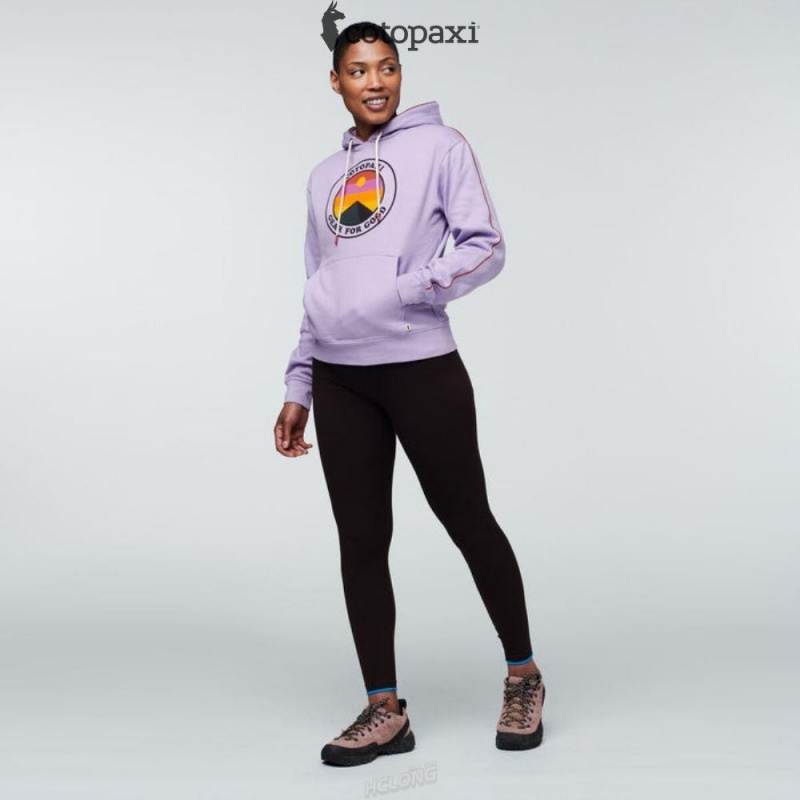 Cotopaxi Sunny Side Pullover Hoodie Thistle | GZ24-Y7-WU