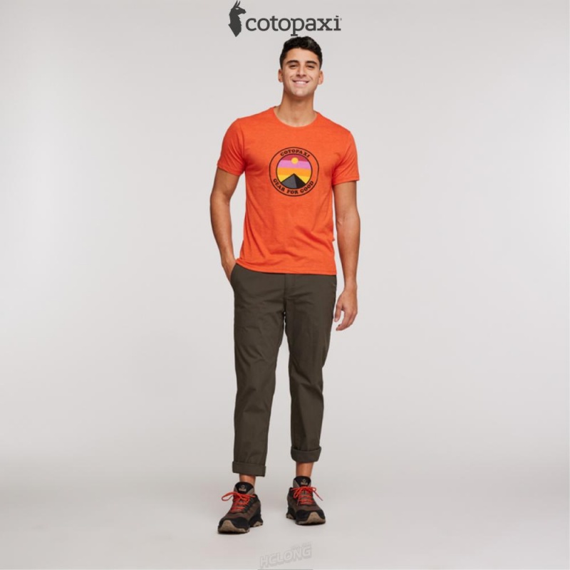 Cotopaxi Sunny Side T-Shirt Canyon | OM78-L7-ZQ