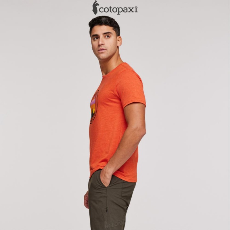 Cotopaxi Sunny Side T-Shirt Canyon | OM78-L7-ZQ