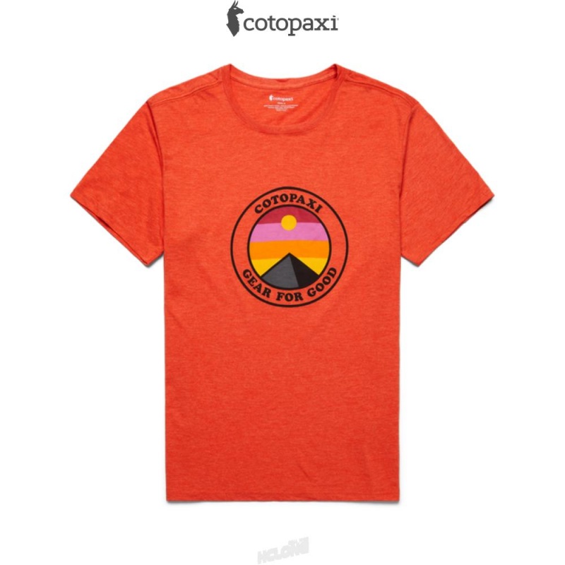 Cotopaxi Sunny Side T-Shirt Canyon | OM78-L7-ZQ