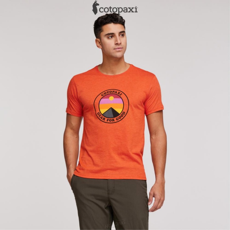 Cotopaxi Sunny Side T-Shirt Canyon | OM78-L7-ZQ