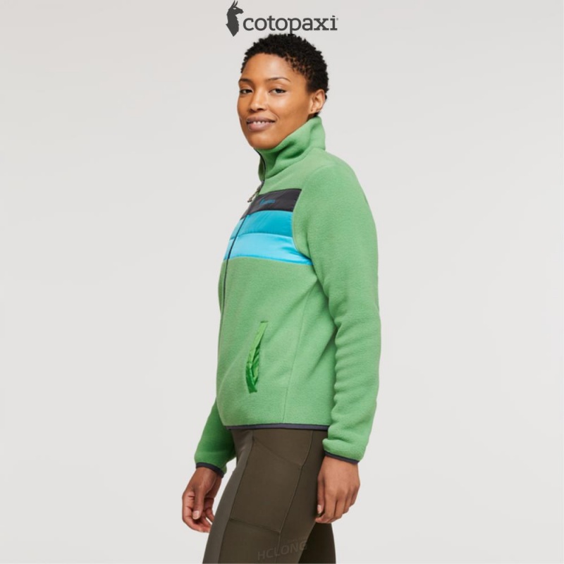 Cotopaxi Teca Fleece Full-Zip Jacket April Showers | JS89-A2-VA