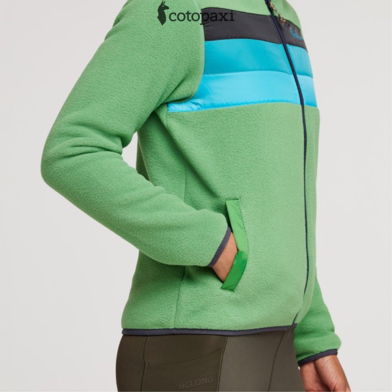 Cotopaxi Teca Fleece Full-Zip Jacket April Showers | JS89-A2-VA