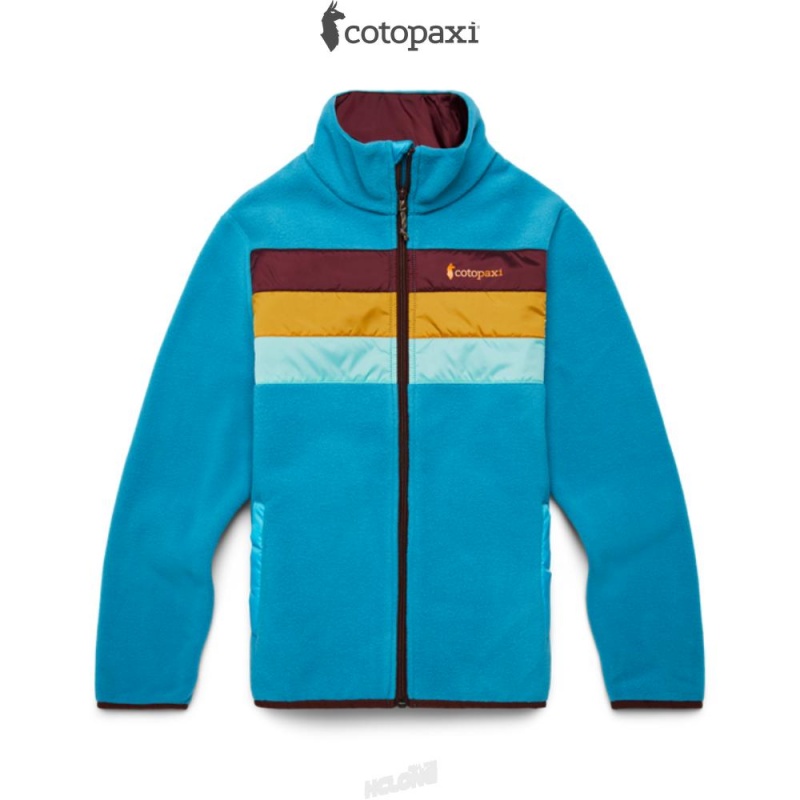 Cotopaxi Teca Fleece Full-Zip Jacket Bye Bye Blues | VX93-O8-VR