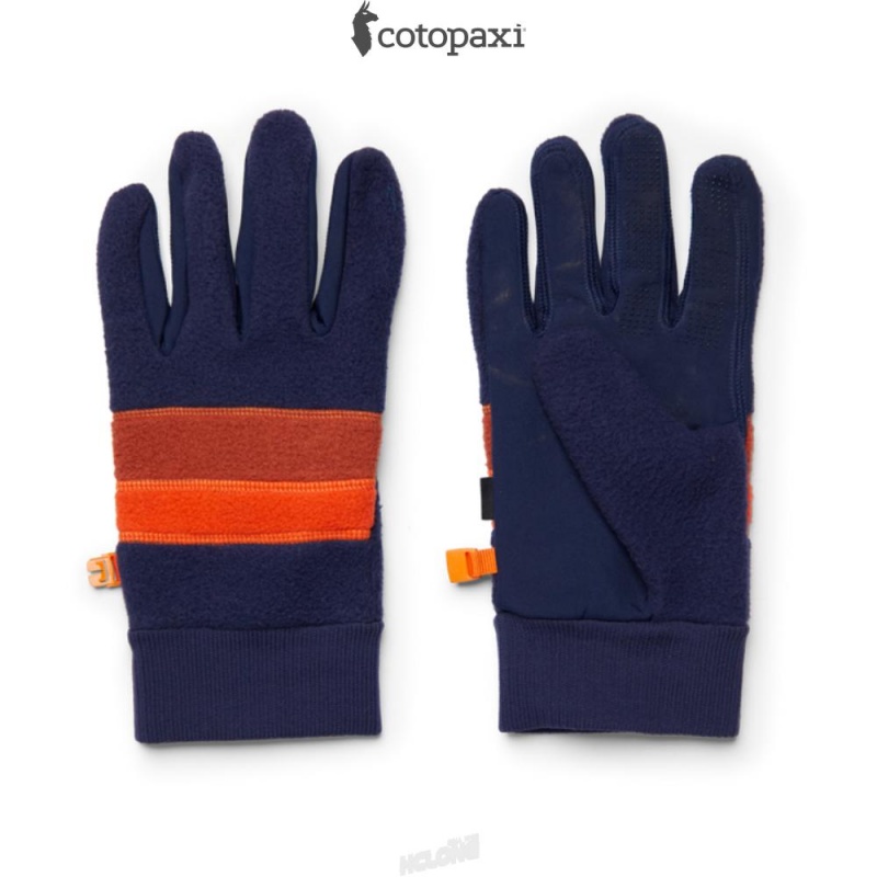 Cotopaxi Teca Fleece Gloves Maritime | JK61-X9-AD