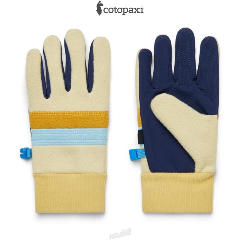 Cotopaxi Teca Fleece Gloves Wheat | EU83-K0-OI