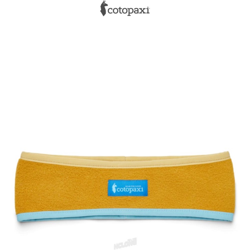 Cotopaxi Teca Fleece Headband Amber | VW29-B2-XA