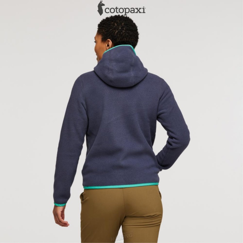 Cotopaxi Teca Fleece Hooded Full-Zip Jacket Saturn | ZM39-A3-VJ