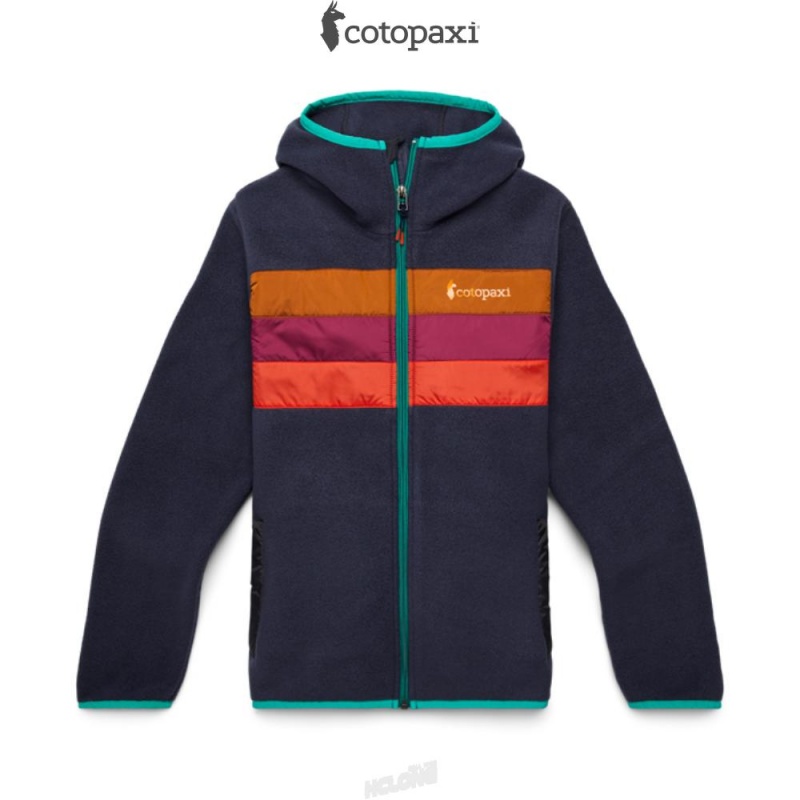 Cotopaxi Teca Fleece Hooded Full-Zip Jacket Saturn | ZM39-A3-VJ