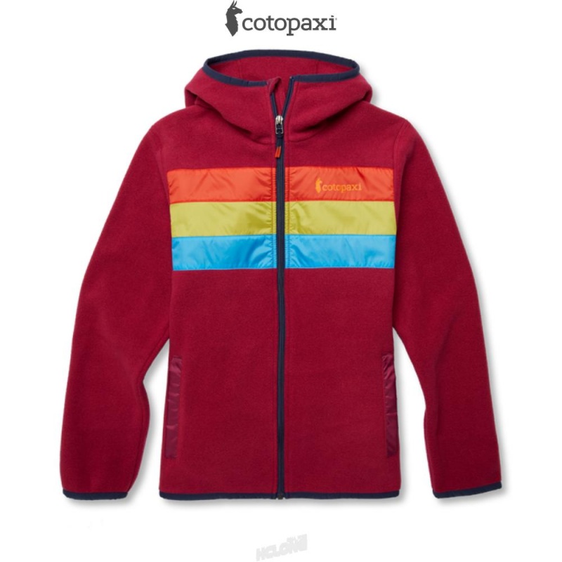 Cotopaxi Teca Fleece Hooded Full-Zip Jacket Danger Zone | UO20-F1-SP