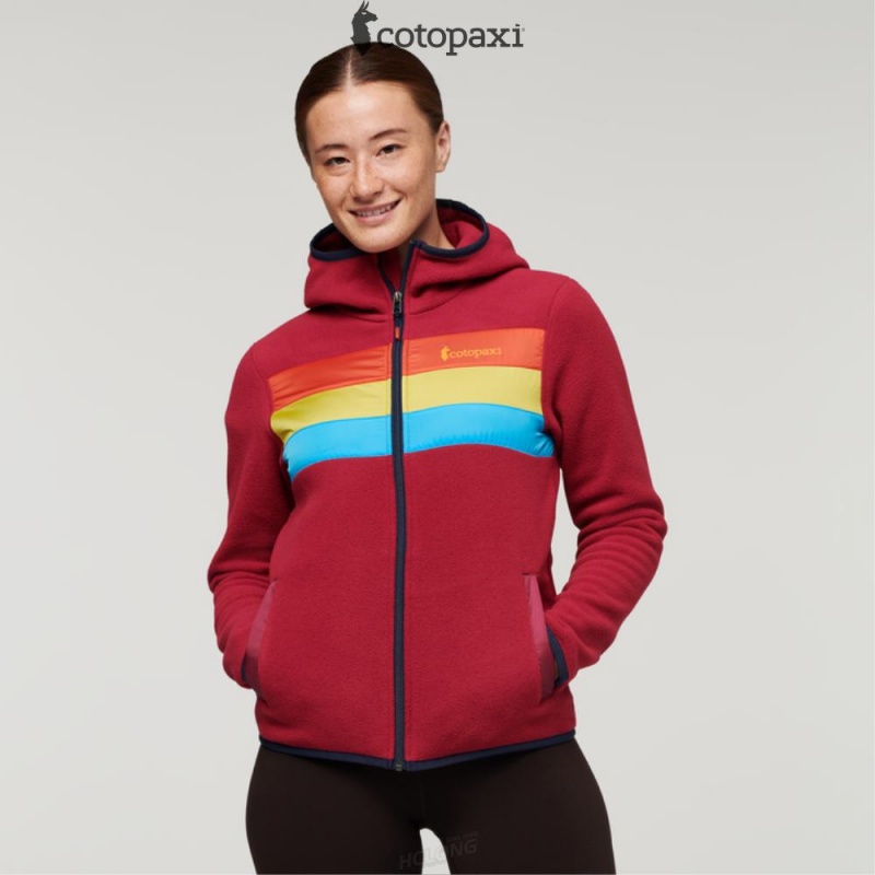 Cotopaxi Teca Fleece Hooded Full-Zip Jacket Danger Zone | UO20-F1-SP