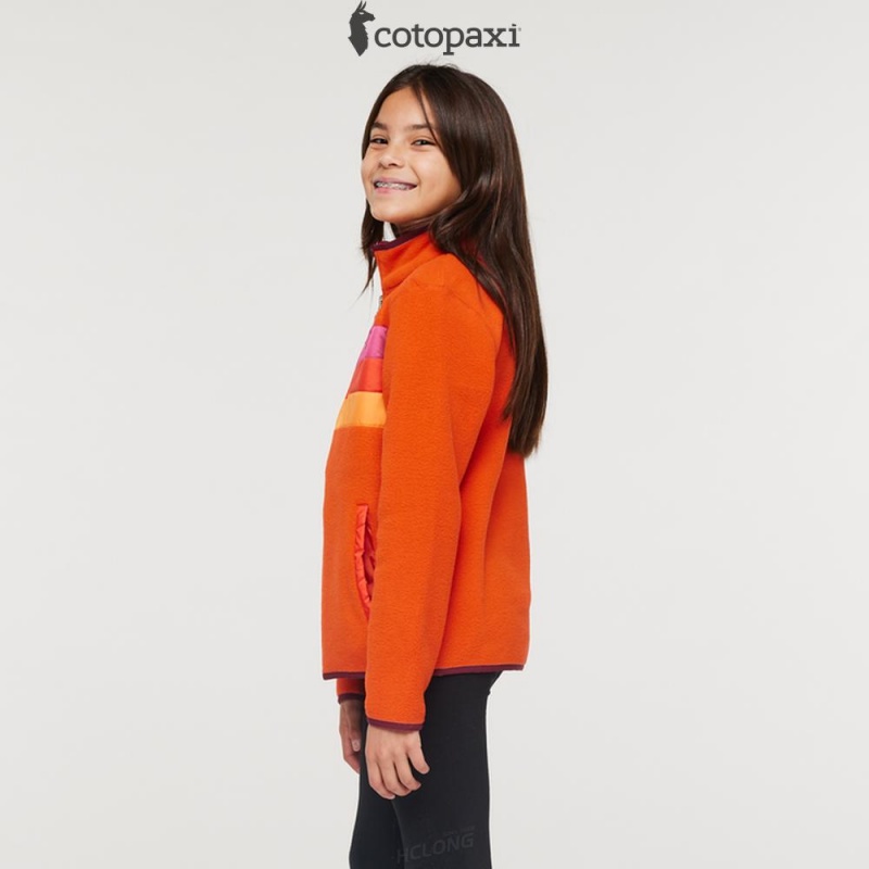 Cotopaxi Teca Fleece Jacket Sunburn | YA25-G9-LQ