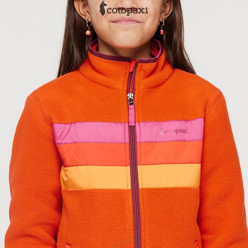 Cotopaxi Teca Fleece Jacket Sunburn | YA25-G9-LQ