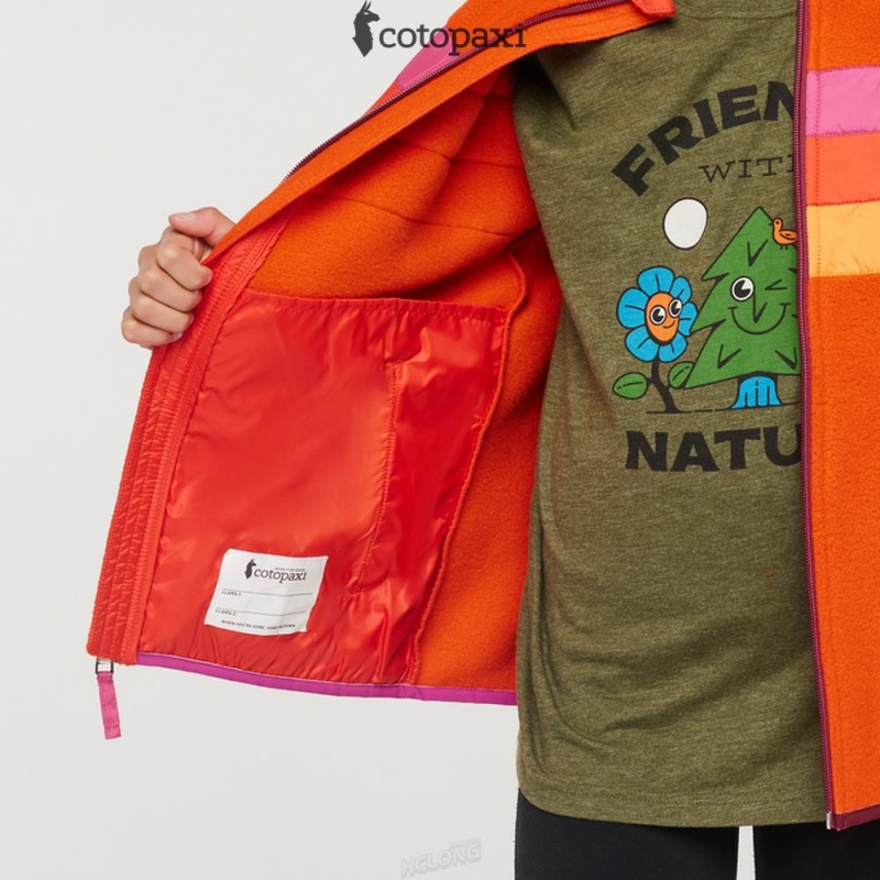 Cotopaxi Teca Fleece Jacket Sunburn | YA25-G9-LQ