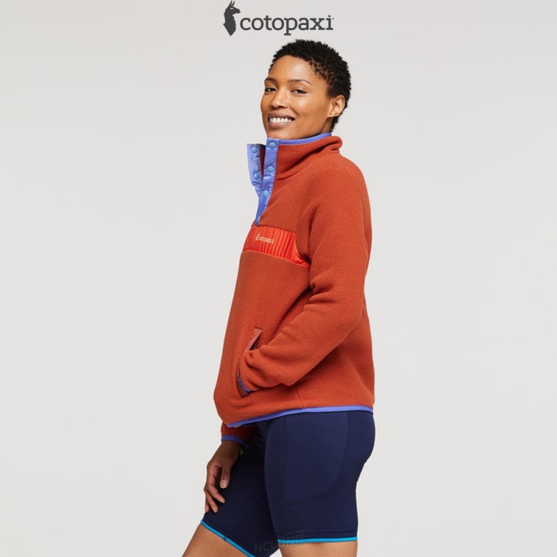 Cotopaxi Teca Fleece Pullover Dusty Trail | LX10-D8-FH