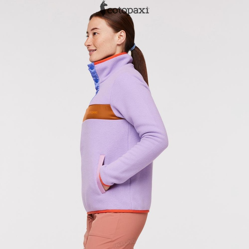 Cotopaxi Teca Fleece Pullover Fresh Flowers | AF60-E0-KQ