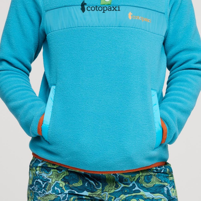 Cotopaxi Teca Fleece Pullover Water Slide | LM14-M9-JI