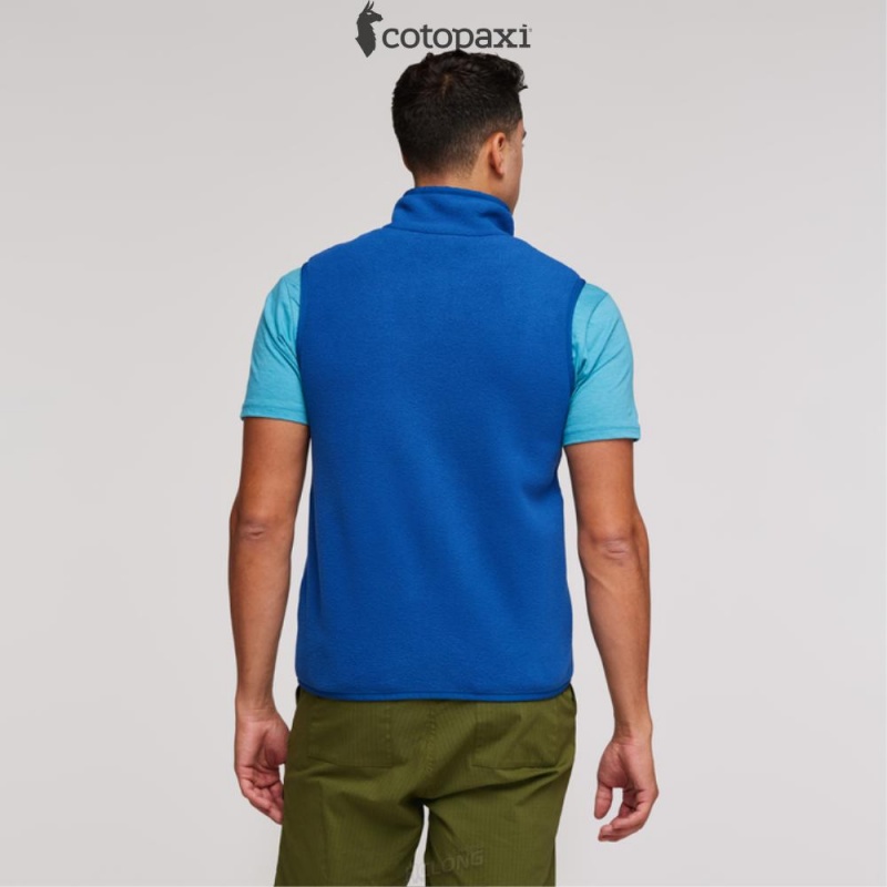 Cotopaxi Teca Fleece Vest Ocean Trench | CH59-X7-HL