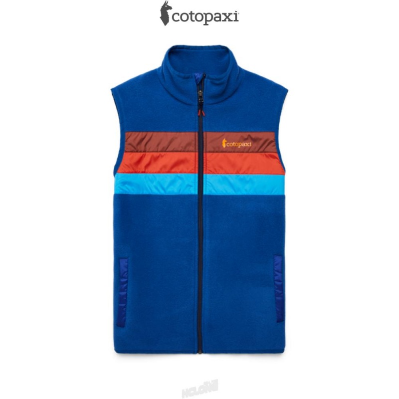 Cotopaxi Teca Fleece Vest Ocean Trench | CH59-X7-HL