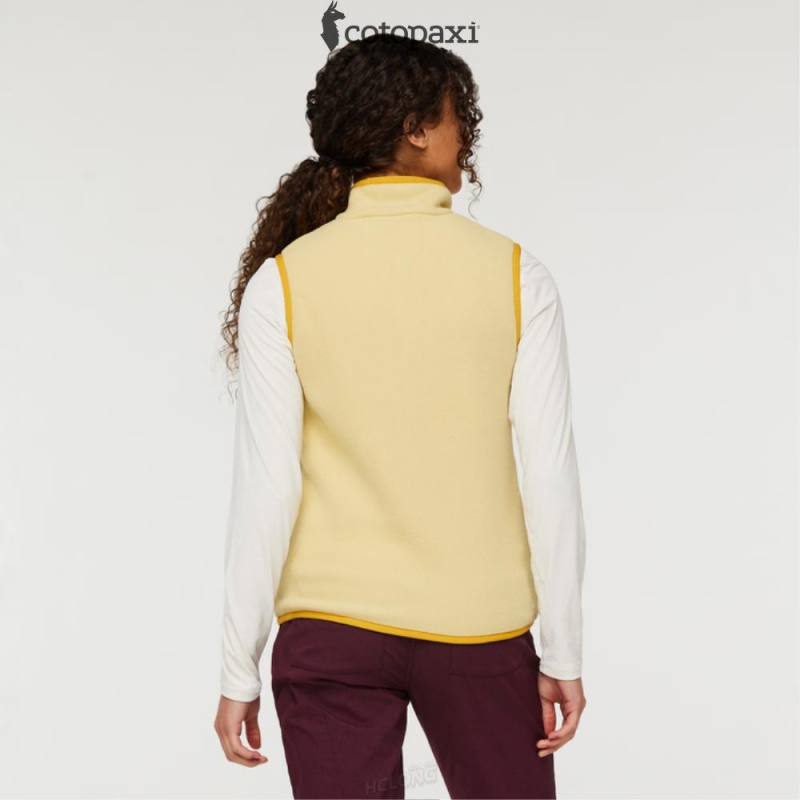 Cotopaxi Teca Fleece Vest Star Light | DL50-S0-HJ