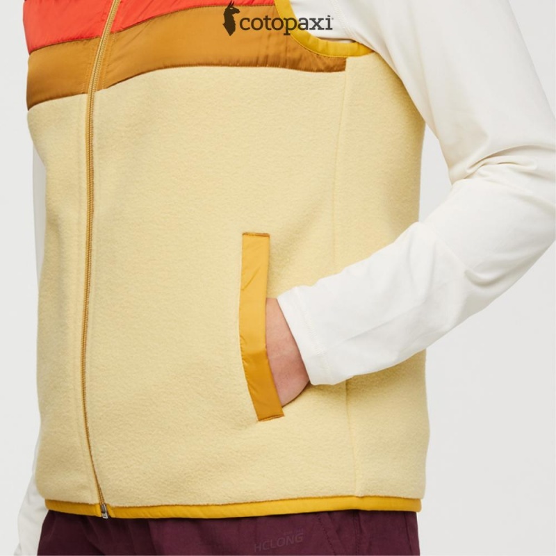 Cotopaxi Teca Fleece Vest Star Light | DL50-S0-HJ