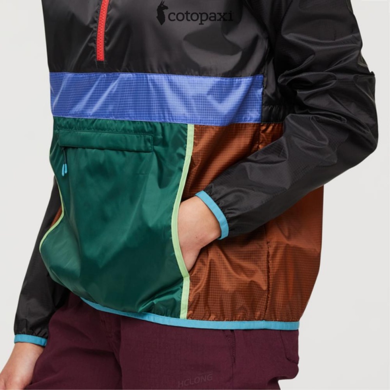 Cotopaxi Teca Half-Zip Windbreaker After Midnight | NT51-A6-ID