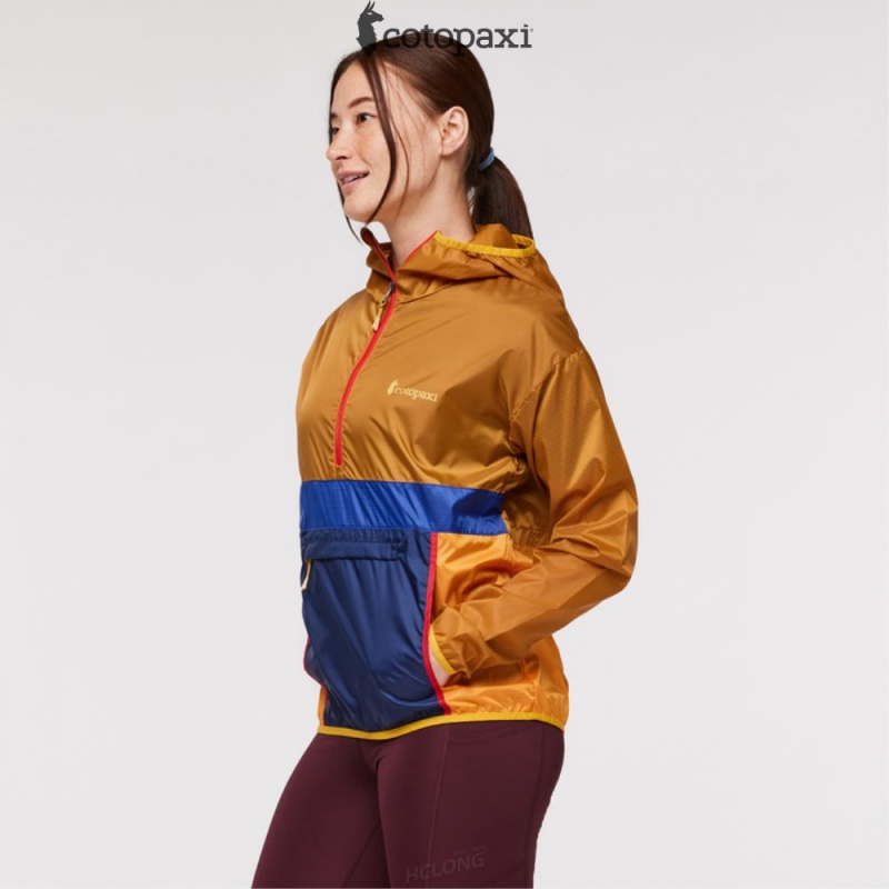 Cotopaxi Teca Half-Zip Windbreaker Dirt Roads | NF65-I3-AM