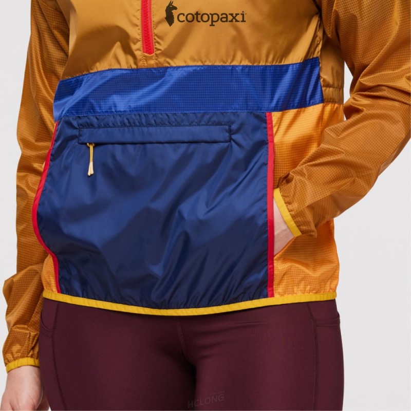 Cotopaxi Teca Half-Zip Windbreaker Dirt Roads | NF65-I3-AM