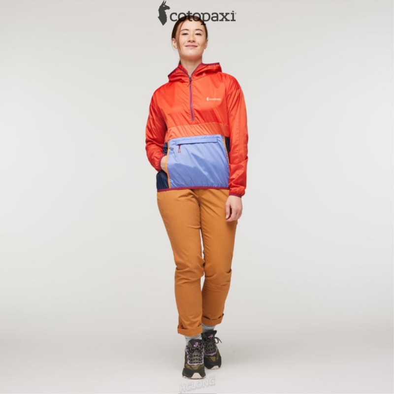 Cotopaxi Teca Half-Zip Windbreaker Fiesty | DR10-V8-JS