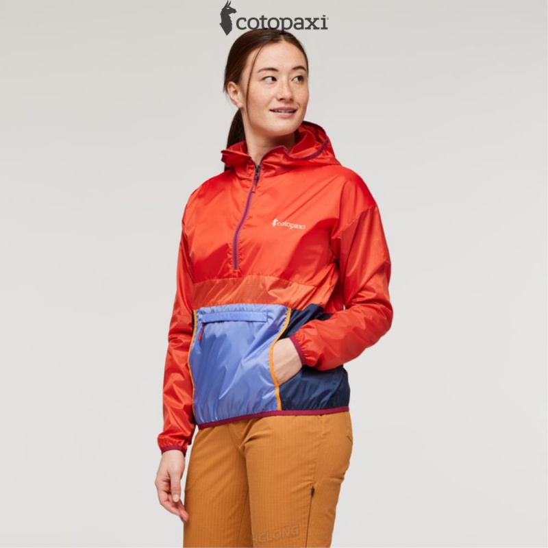 Cotopaxi Teca Half-Zip Windbreaker Fiesty | DR10-V8-JS