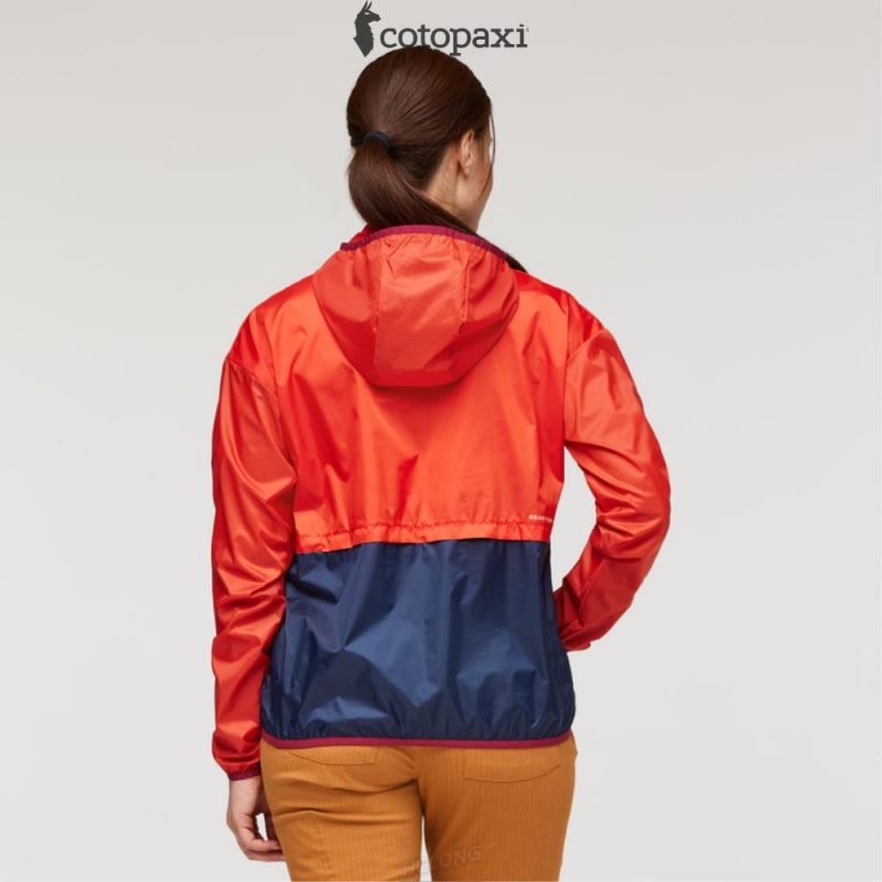 Cotopaxi Teca Half-Zip Windbreaker Fiesty | DR10-V8-JS