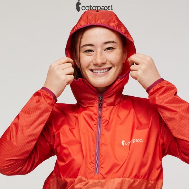 Cotopaxi Teca Half-Zip Windbreaker Fiesty | DR10-V8-JS