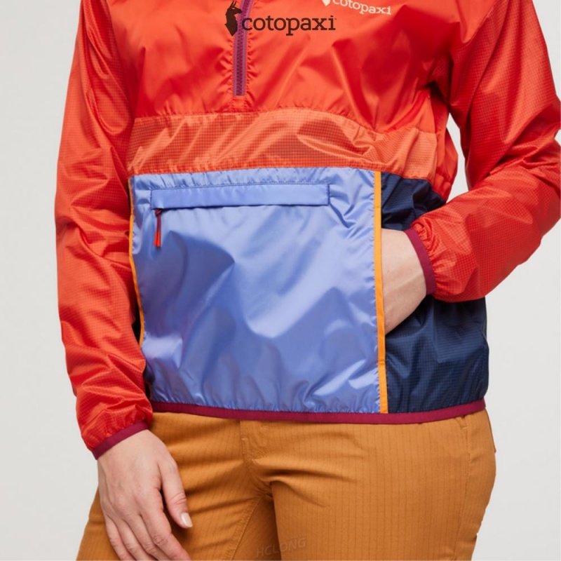 Cotopaxi Teca Half-Zip Windbreaker Fiesty | DR10-V8-JS