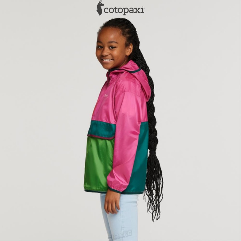 Cotopaxi Teca Half-Zip Windbreaker Juice | YT95-T8-IA