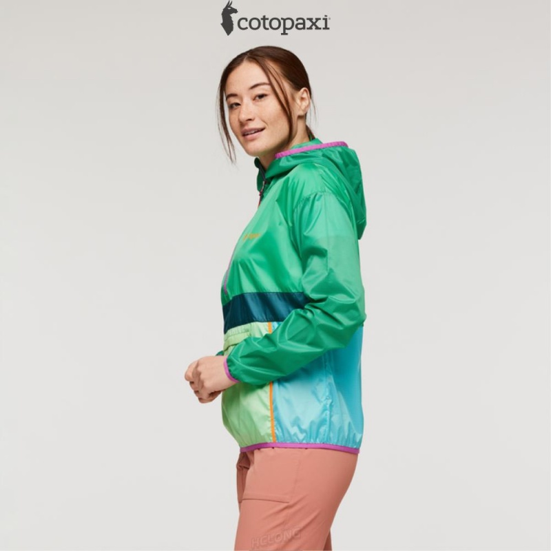 Cotopaxi Teca Half-Zip Windbreaker Rolling Hills | TR65-Q5-WT