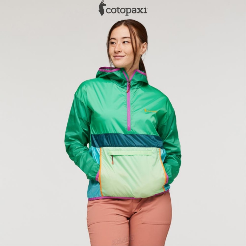 Cotopaxi Teca Half-Zip Windbreaker Rolling Hills | TR65-Q5-WT