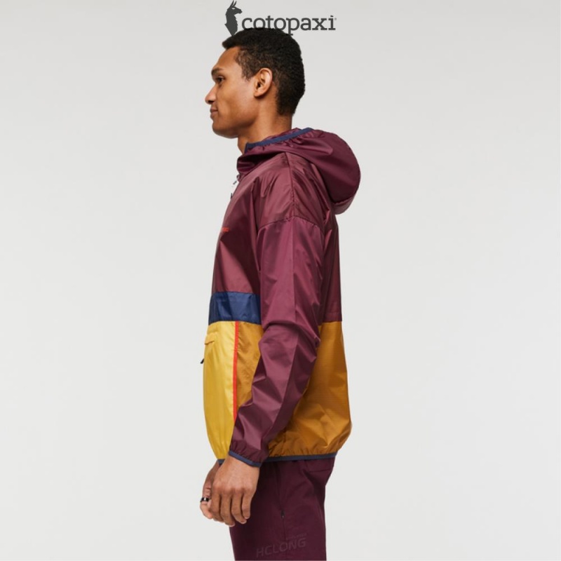 Cotopaxi Teca Half-Zip Windbreaker Sahara Nights | ZP75-J7-EK