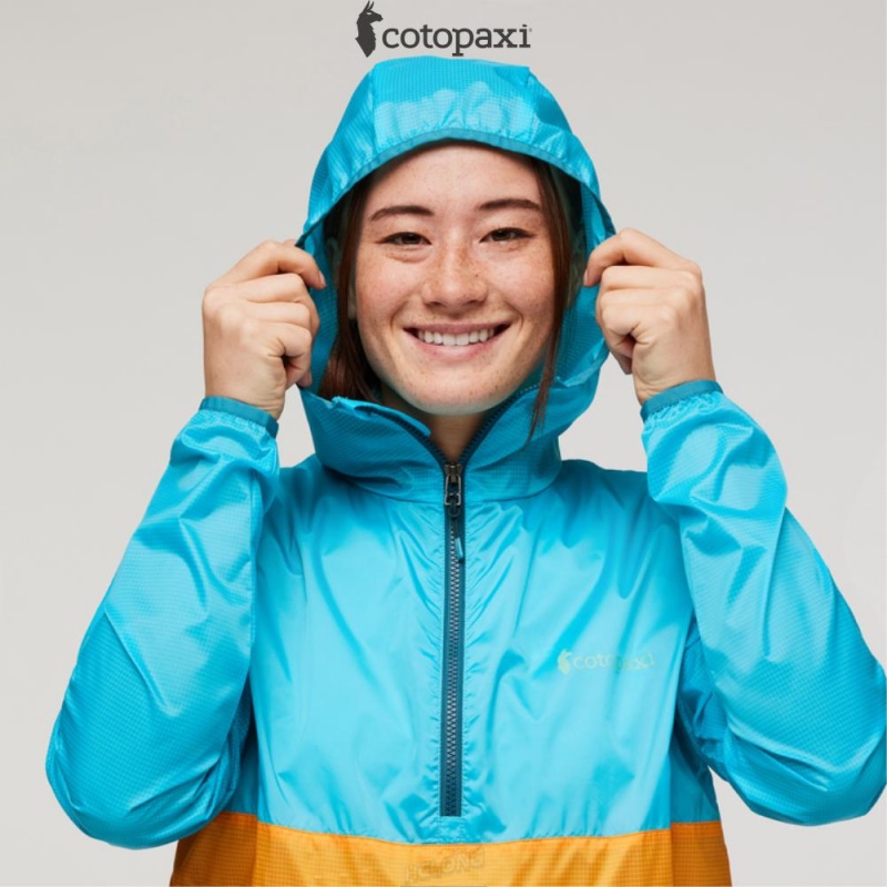 Cotopaxi Teca Half-Zip Windbreaker Swoop | CW04-Q2-FD