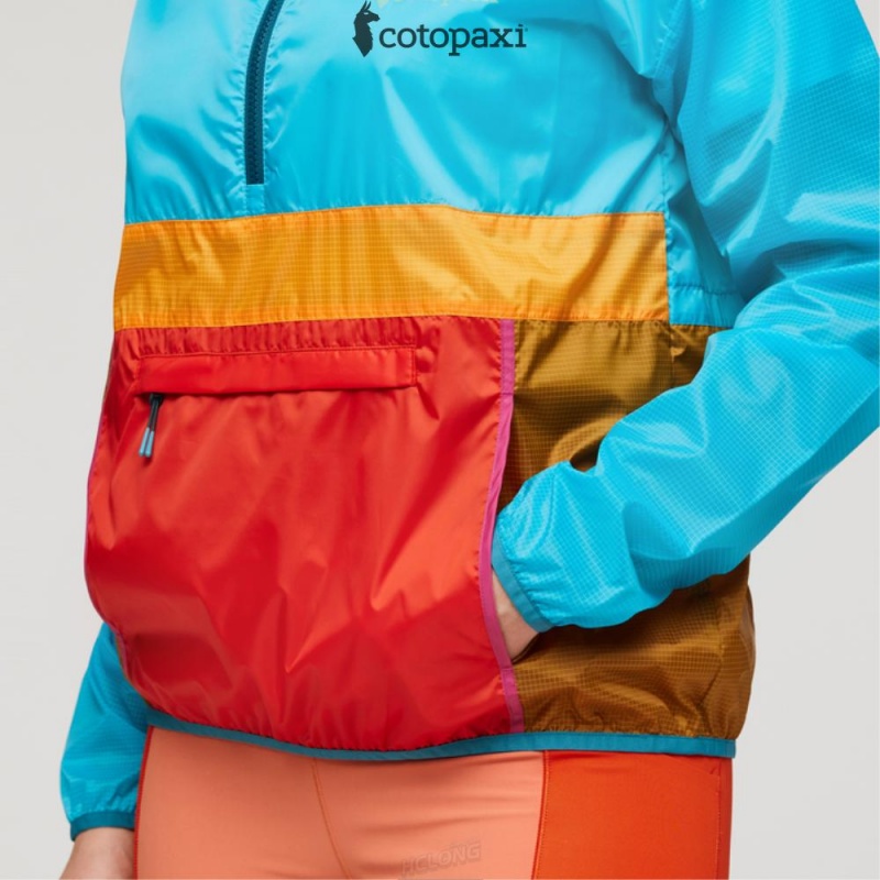 Cotopaxi Teca Half-Zip Windbreaker Swoop | CW04-Q2-FD