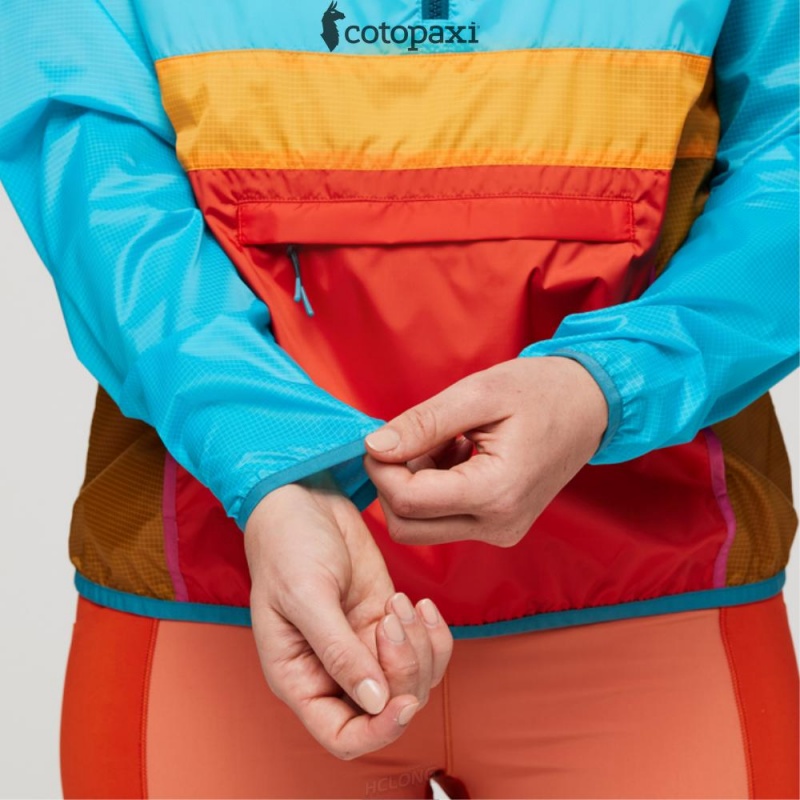 Cotopaxi Teca Half-Zip Windbreaker Swoop | CW04-Q2-FD