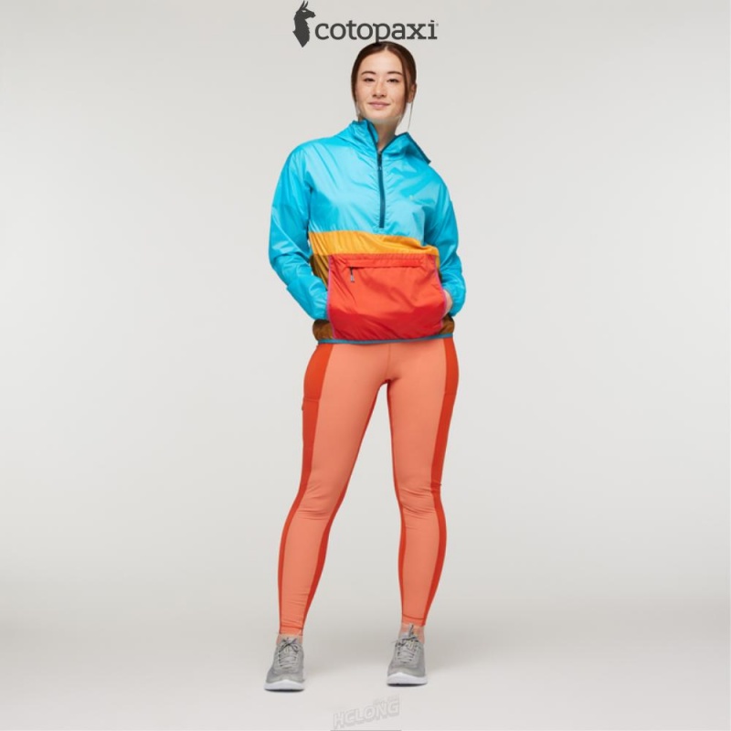 Cotopaxi Teca Half-Zip Windbreaker Swoop | AP58-F5-TF