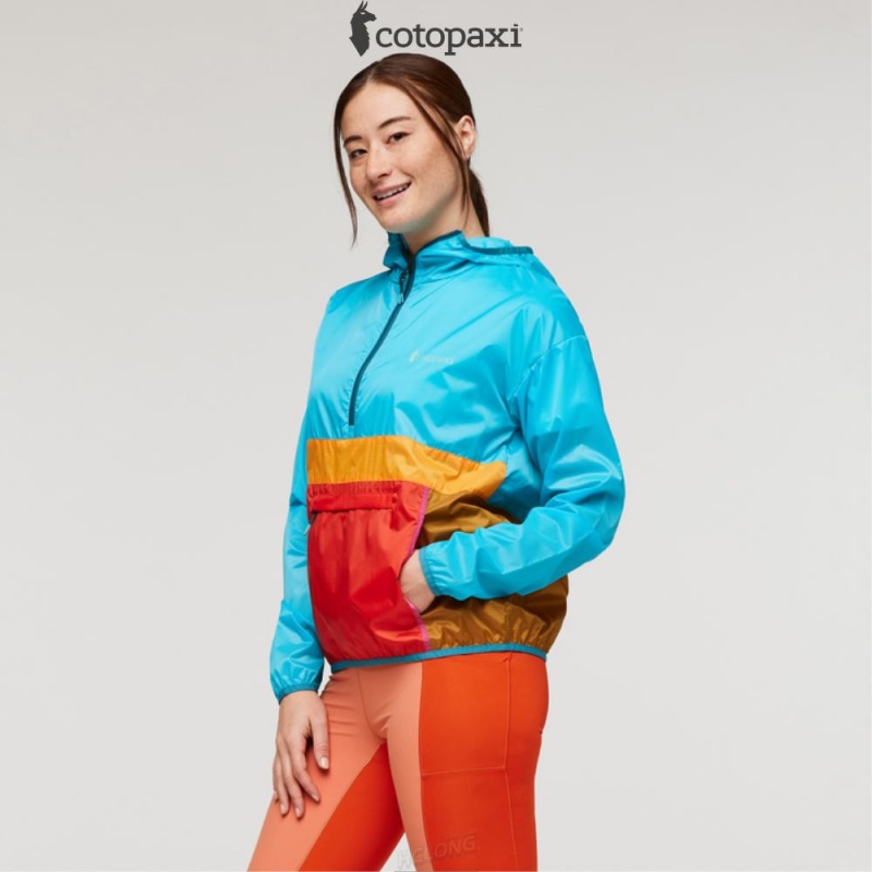 Cotopaxi Teca Half-Zip Windbreaker Swoop | AP58-F5-TF