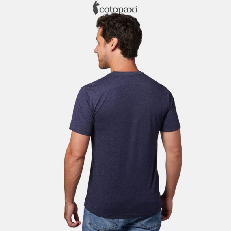 Cotopaxi Topo Llama T-Shirt Maritime | WQ26-O3-OP