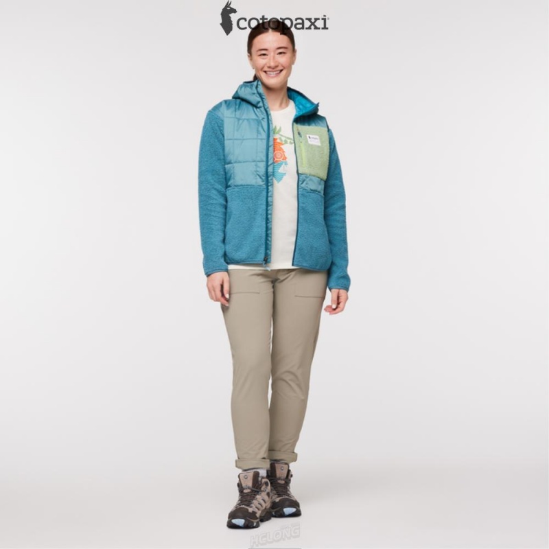 Cotopaxi Trico Hybrid Jacket Blue Spruce/Drizzle | QJ61-G9-LF