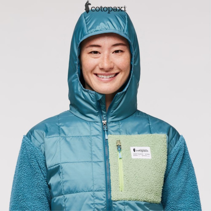 Cotopaxi Trico Hybrid Jacket Blue Spruce/Drizzle | QJ61-G9-LF