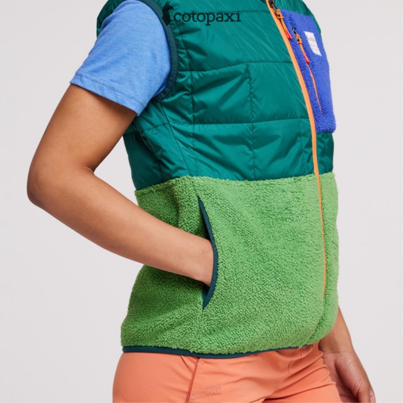 Cotopaxi Trico Hybrid Vest Blue Spruce/Drizzle | OM51-R6-TH